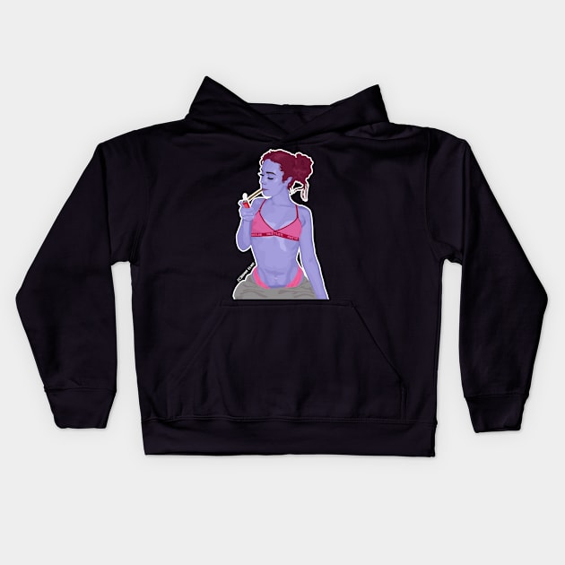 BLUNT Kids Hoodie by Artiiizo